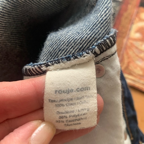 Rouje Paris blue denim jeans size 25 - Picture 9 of 16